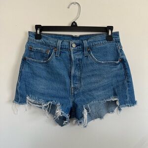 Levi’s 501 High Rise Cut offs